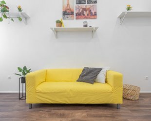 Мебель в желтых тонах – вызов стандартным решениям в Качканаре - kachkanar.magazinmebel.ru | фото