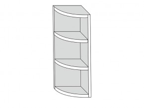 19.30.0р Полка угловая (h=913) радиусная  ЛДСП УНИ в Качканаре - kachkanar.magazinmebel.ru | фото