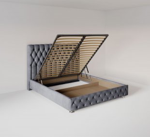 Кровать Версаль 1.4 м с подъемным механизмом в Качканаре - kachkanar.magazinmebel.ru | фото - изображение 4