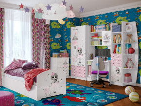 Детская комната Юниор-2 Мальвина в Качканаре - kachkanar.magazinmebel.ru | фото - изображение 1