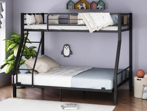 Двухъярусная кровать Гранада-1 140 черный в Качканаре - kachkanar.magazinmebel.ru | фото