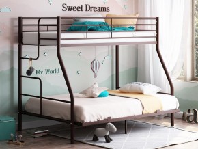 Двухъярусная кровать Гранада-3 140 коричневый в Качканаре - kachkanar.magazinmebel.ru | фото