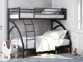 Двухъярусная кровать Виньола 2 Черная в Качканаре - kachkanar.magazinmebel.ru | фото