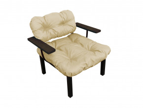 Кресло Дачное бежевая подушка в Качканаре - kachkanar.magazinmebel.ru | фото