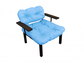 Кресло Дачное голубая подушка в Качканаре - kachkanar.magazinmebel.ru | фото