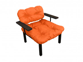 Кресло Дачное оранжевая подушка в Качканаре - kachkanar.magazinmebel.ru | фото
