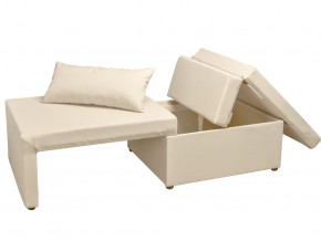 Кресло-кровать Милена рогожка cream в Качканаре - kachkanar.magazinmebel.ru | фото - изображение 2