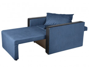 Кресло-кровать Милена с подлокотниками велюр синий в Качканаре - kachkanar.magazinmebel.ru | фото - изображение 2