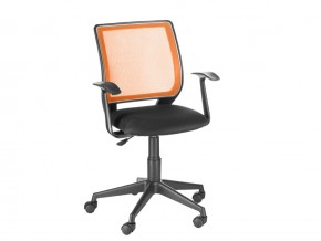 Кресло офисное Эксперт Т-эрго черный/оранжевый в Качканаре - kachkanar.magazinmebel.ru | фото
