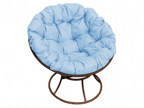 Кресло Папасан без ротанга голубая подушка в Качканаре - kachkanar.magazinmebel.ru | фото - изображение 1