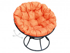 Кресло Папасан пружинка без ротанга оранжевая подушка в Качканаре - kachkanar.magazinmebel.ru | фото - изображение 1