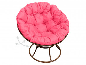 Кресло Папасан пружинка без ротанга розовая подушка в Качканаре - kachkanar.magazinmebel.ru | фото - изображение 1