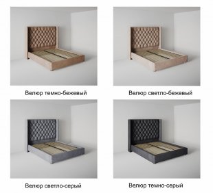 Кровать Версаль люкс 2.0 м с подъемным механизмом в Качканаре - kachkanar.magazinmebel.ru | фото - изображение 7