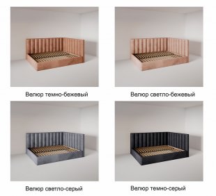 Кровать Вертикаль угловая 0.8 м с ортопедическим основанием в Качканаре - kachkanar.magazinmebel.ru | фото - изображение 6