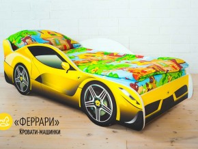 Кровать детская машинка Феррари в Качканаре - kachkanar.magazinmebel.ru | фото