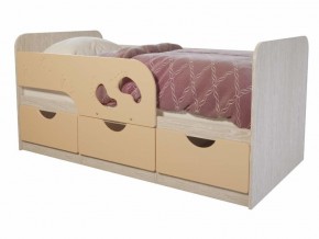 Кровать детская Минима лего 160 крем-брюле в Качканаре - kachkanar.magazinmebel.ru | фото