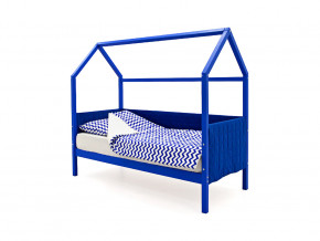 Кровать-домик мягкий Svogen синий в Качканаре - kachkanar.magazinmebel.ru | фото