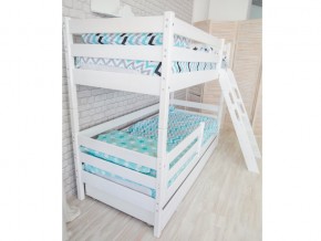 Кровать двухъярусная Сонечка с наклонной лестницей и ящиками в Качканаре - kachkanar.magazinmebel.ru | фото - изображение 3