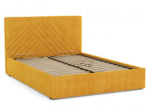 Кровать Гамма 1600 с основанием велюр тенерифе куркума в Качканаре - kachkanar.magazinmebel.ru | фото - изображение 2