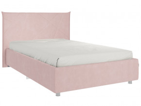 Кровать Квест 1200 велюр нежно-розовый в Качканаре - kachkanar.magazinmebel.ru | фото - изображение 1