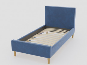 Кровать Линси 900 синий в Качканаре - kachkanar.magazinmebel.ru | фото - изображение 1