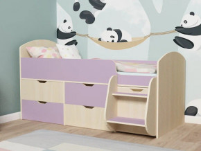 Кровать Малыш-7 Дуб-Ирис в Качканаре - kachkanar.magazinmebel.ru | фото