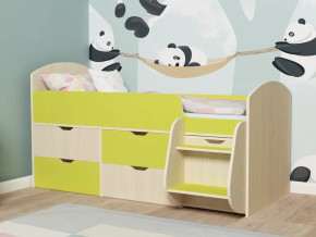 Кровать Малыш-7 Дуб-лайм в Качканаре - kachkanar.magazinmebel.ru | фото