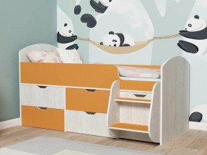 Кровать Малыш-7 Винтербер-Оранжевый в Качканаре - kachkanar.magazinmebel.ru | фото - изображение 1