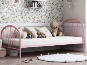Кровать металлическая Эвора Розовый в Качканаре - kachkanar.magazinmebel.ru | фото