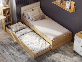 Кровать одинарная Милан выкатная с настилом в Качканаре - kachkanar.magazinmebel.ru | фото