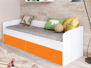 Кровать с выкатными ящиками Винтерберг, оранжевый в Качканаре - kachkanar.magazinmebel.ru | фото