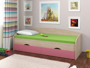 Кровать Соня 2 сонома-розовый в Качканаре - kachkanar.magazinmebel.ru | фото