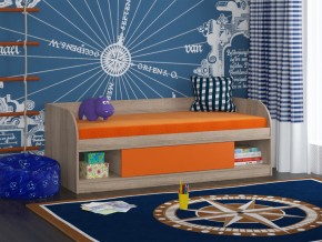 Кровать Соня 4 сонома-оранжевый в Качканаре - kachkanar.magazinmebel.ru | фото