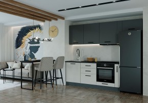 Кухонный гарнитур Лофт 2550 в Качканаре - kachkanar.magazinmebel.ru | фото