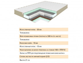 Матрас Тиссая 160х200 в Качканаре - kachkanar.magazinmebel.ru | фото - изображение 2