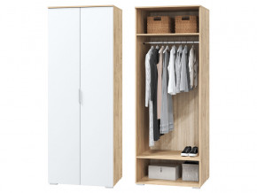 Шкаф для одежды 2-х дверный Сканди белый в Качканаре - kachkanar.magazinmebel.ru | фото - изображение 1