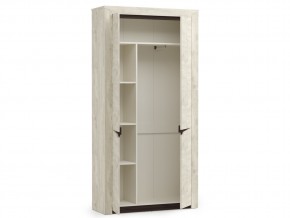 Шкаф для одежды 33.18 Лючия бетон в Качканаре - kachkanar.magazinmebel.ru | фото - изображение 2