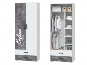 Шкаф для одежды с ящиками в Качканаре - kachkanar.magazinmebel.ru | фото