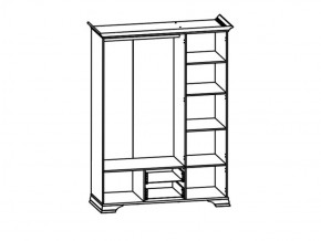 Шкаф S320-SZF5D2S Кентаки каштан в Качканаре - kachkanar.magazinmebel.ru | фото - изображение 2