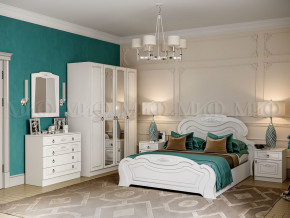 Спальня Александрина белая глянцевая в Качканаре - kachkanar.magazinmebel.ru | фото - изображение 1