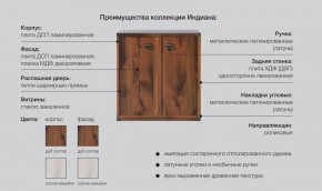 Спальня Индиана Дуб Саттер в Качканаре - kachkanar.magazinmebel.ru | фото - изображение 2