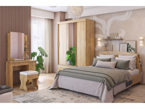 Спальня Виктория-1 дуб крафт золотой в Качканаре - kachkanar.magazinmebel.ru | фото - изображение 1
